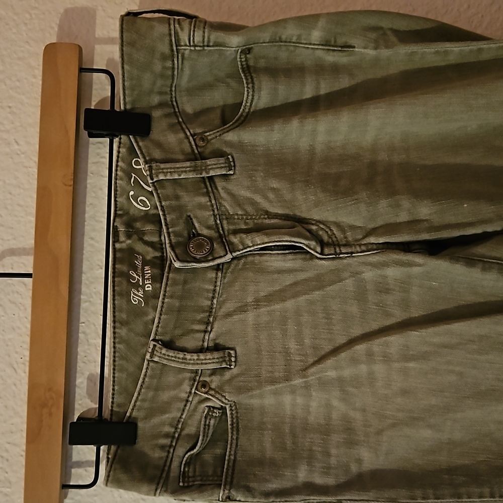 Sage/Gray Limited Skinny Jeans